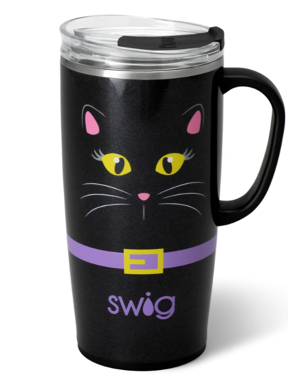 Swig Life Boo Crew Cat Insulated Travel Mug 22oz DISCONTINUED PATTERN